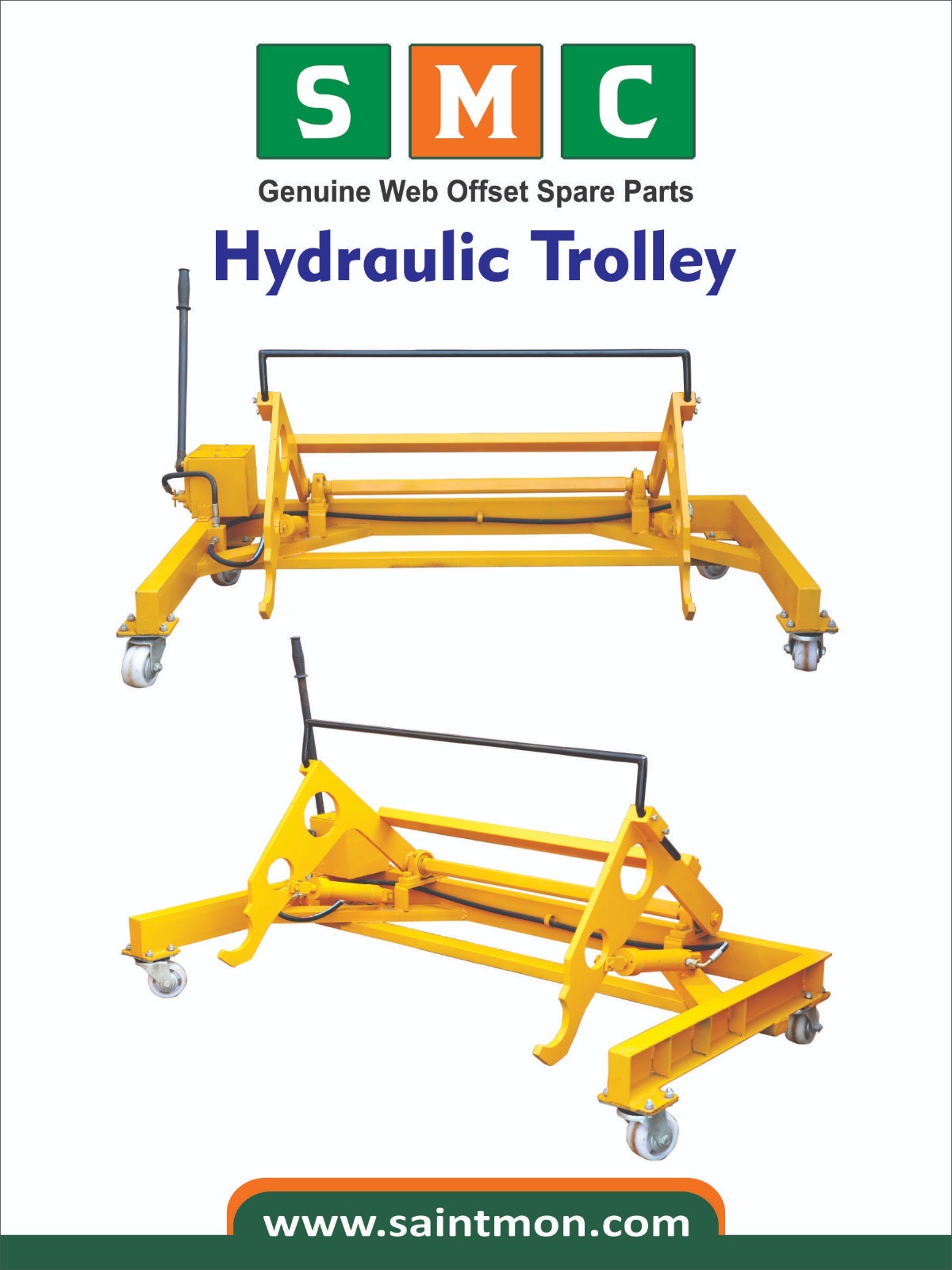 SMC Hydraulic Paper Roll Trolley